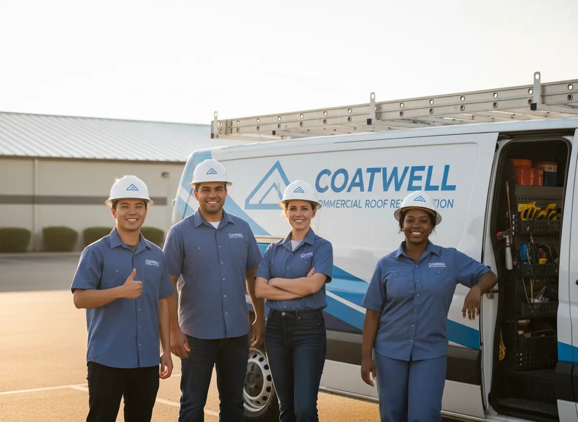 Commercial roof coating company in Ace, TX